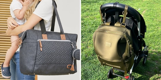 Diaper bags are a must-have for most families, since they keep diapers and wipes at the ready. These days, they also include a multitude of pockets and other thoughtful additions.
