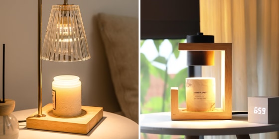 To avoid a fire hazard, it’s best to never burn a candle and use a candle warmer at the same time, according to experts.
