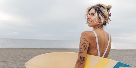 Sunscreen can help prevent tattoos from fading, distortion, sunburn and infection, according to experts.