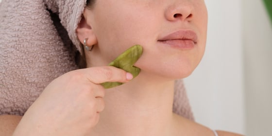 This traditional Chinese healing technique helps alleviate tension, promote lymphatic drainage and reduce inflammation on your face, body and scalp.