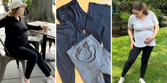 I scoured stores and social media for the best maternity leggings and finally found them.
