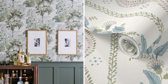 You can install peel-and-stick wallpaper or backsplashes yourself with a few helpful tools and techniques.