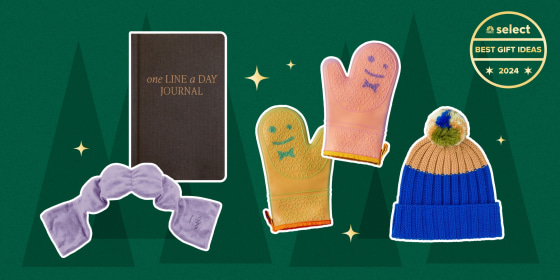 Some of our favorite small brands to buy gifts from are The Woobles, Hedley & Bennett, Cadence and Artifact Uprising.