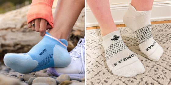 Workout socks have design elements like blister tabs and seamless construction to help you avoid irritation as you move.