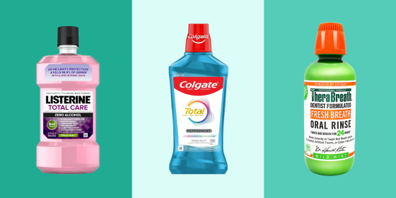 Mouthwashes are made with different ingredients depending on what their purpose is, like fighting cavities, reducing bad breath and preventing gingivitis.