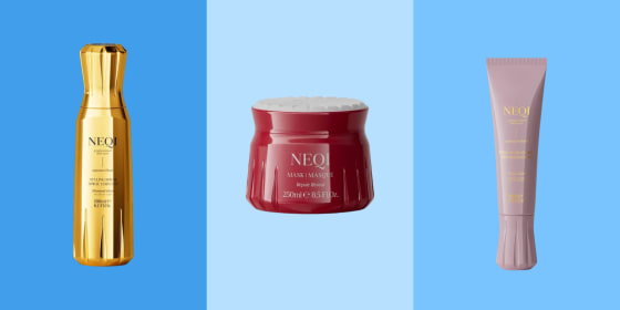 In addition to more innovative products like a hair perfume and a peptide treatment, you can shop hair care staples like a styling spray and a repair mask.