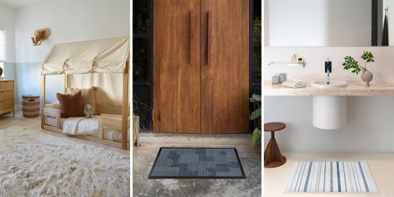 Ruggable’s rugs come with a no-slip mat and a washable rug that lays on top.