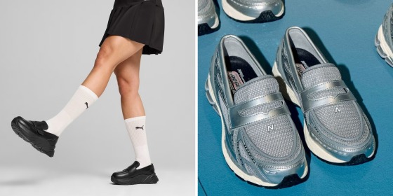 The New Balance 1906L sneaker loafers mix classic and modern in one chaotic-yet-compelling silhouette.