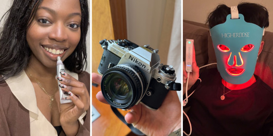 Editor’s loved products like film cameras, red light therapy masks and more.