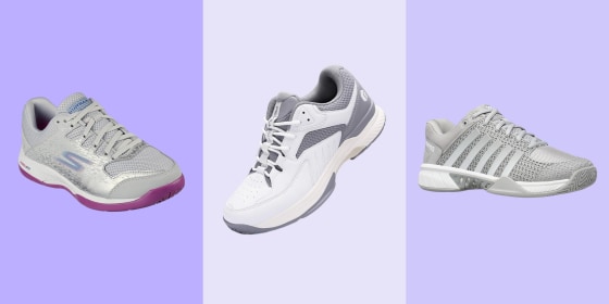While running shoes are built to propel you forward, pickleball sneakers have lateral support for all those side-to-side moves you make on the court.