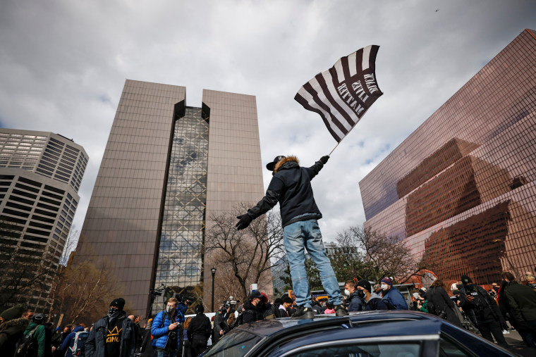 Image: Reaction to the verdict in the trial of former Minneapolis police officer Derek Chauvin