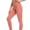 Colorfulkoala Women's Buttery Soft High Waisted Yoga Pants Full-Length Leggings(M, Coral Pink)