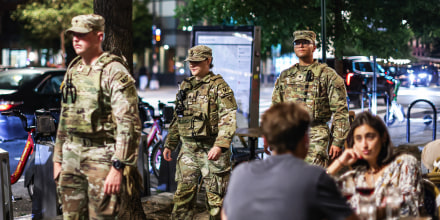 National Guard Troops In DC Will Carry Weapons, Pentagon Says