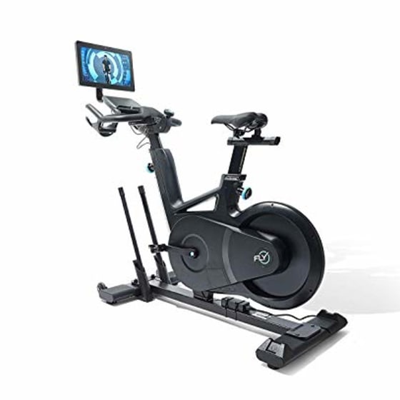 Flywheel Home Bike With Built-In Tablet Plus Free Two-Month Fly On Demand Subscription (To Stream Thousands of Studio Workouts)